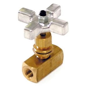 Brass Body Chemical Metering Valve with aluminum spigot, made by A+