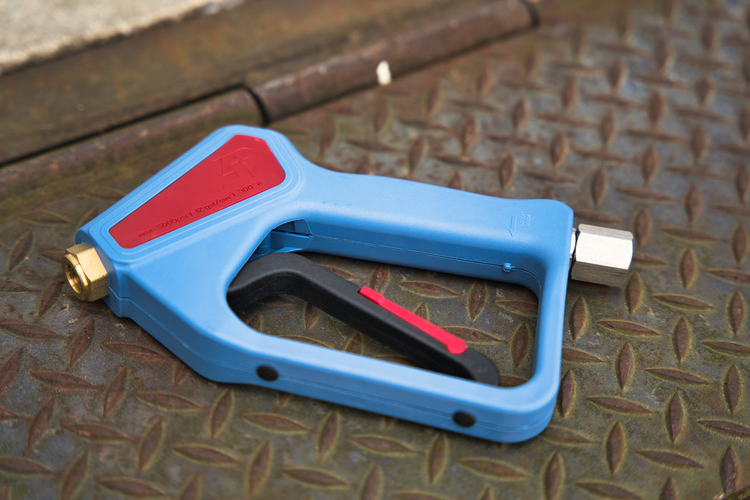 A+ Trigger Gun - Blue with Stainless Steel Swivel