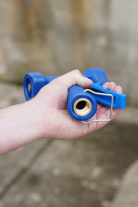 Brass Adjustable Washdown Gun - Low-Pressure Rinsing for Car Wash & Industrial Use