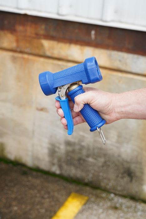 Brass Adjustable Washdown Gun - Low-Pressure Rinsing for Car Wash & Industrial Use