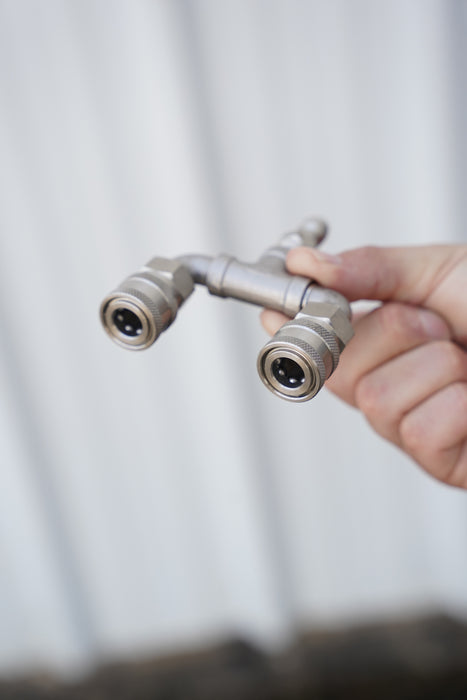 Legacy Twin Nozzle Connector For Pressure Washers