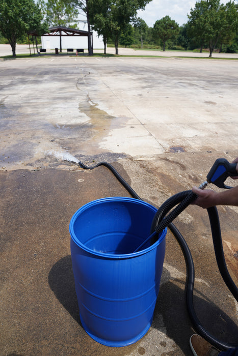 Legacy Sludge Pump Kit with 15-Foot Hose - High-Performance Sludge Extraction from Puddles to Pools