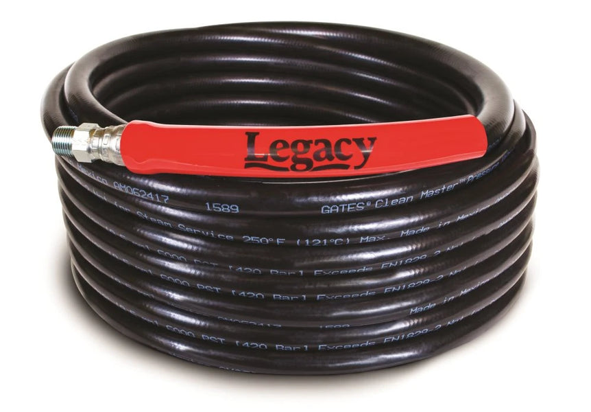 Gates compression fitting pressure washer hose repair installation diagram