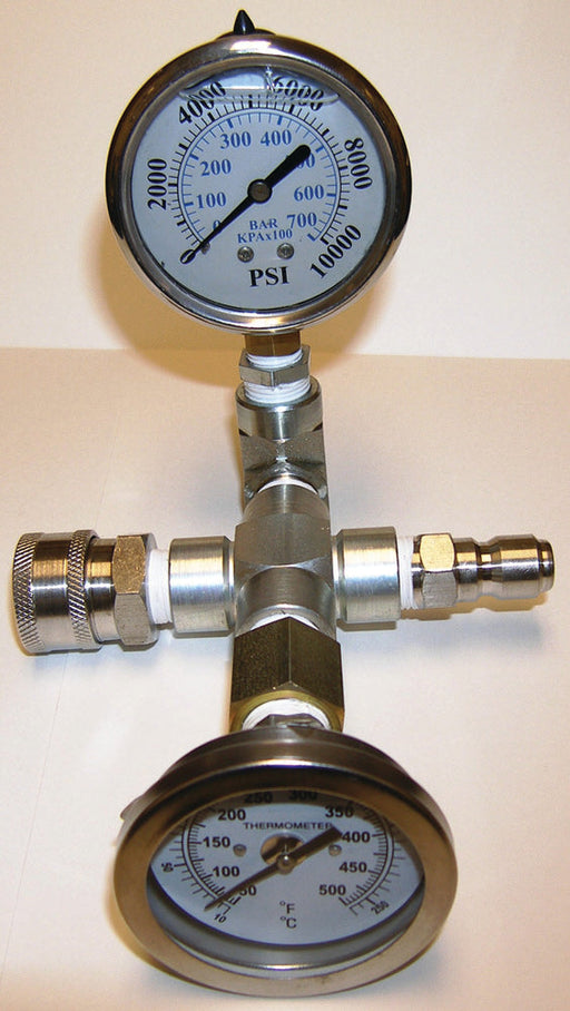 A+ Pressure Gauge / Temperature Test Set